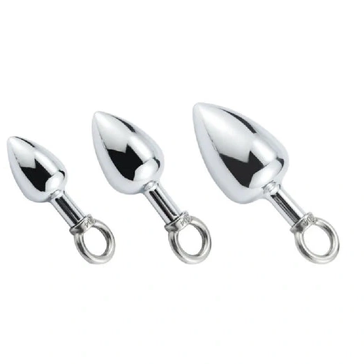 4663 with Cock Steel Stainless Set DiscreetChoice Hook Anal Ring 0410